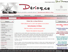 Tablet Screenshot of darios.cz